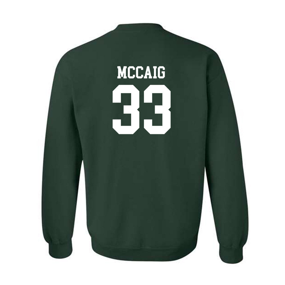 Michigan State - NCAA Football : Jaxon McCaig - Classic Shersey Crewneck Sweatshirt-1