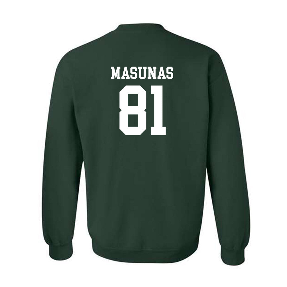 Michigan State - NCAA Football : Michael Masunas - Classic Shersey Crewneck Sweatshirt-1