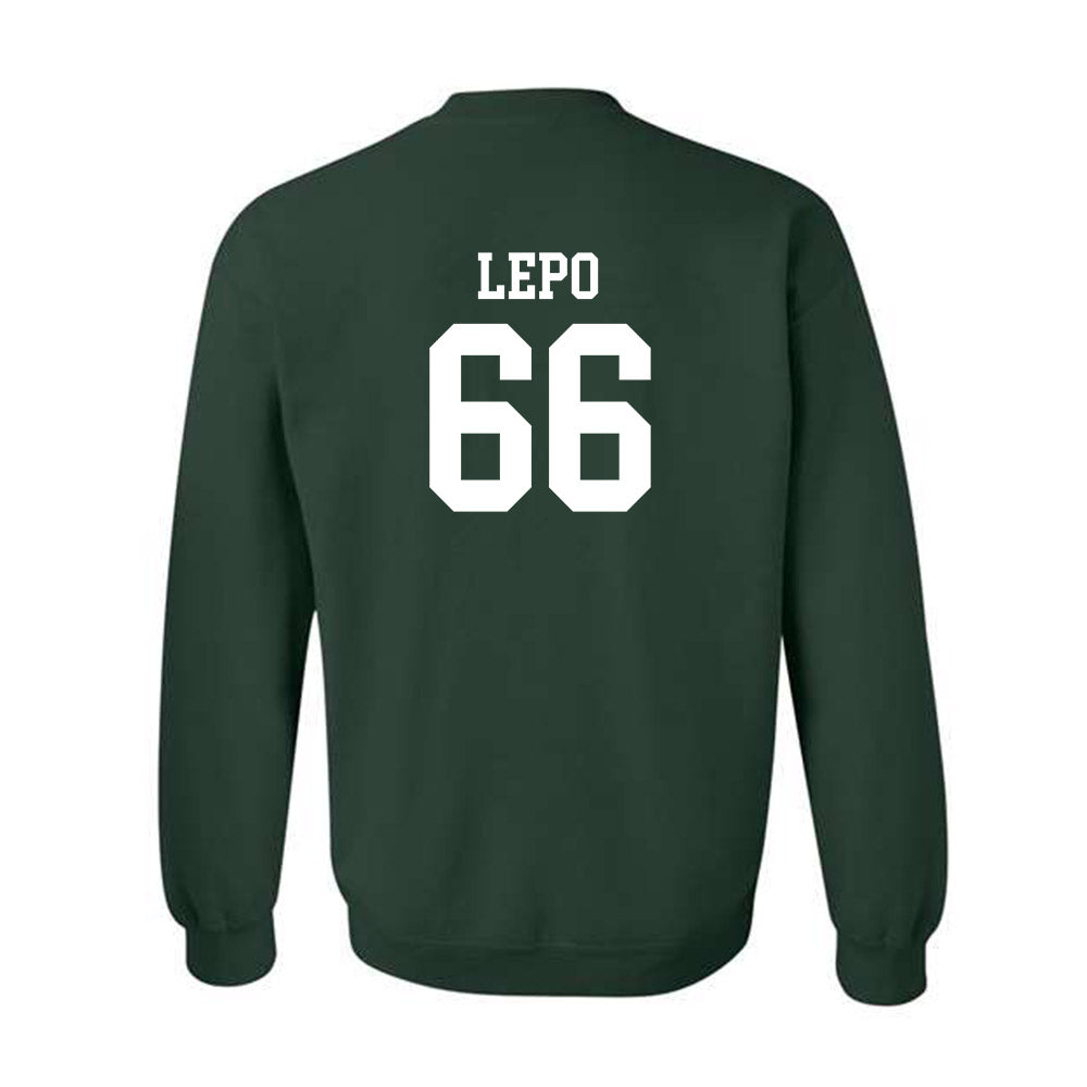 Michigan State - NCAA Football : Ashton Lepo - Classic Shersey Crewneck Sweatshirt-1