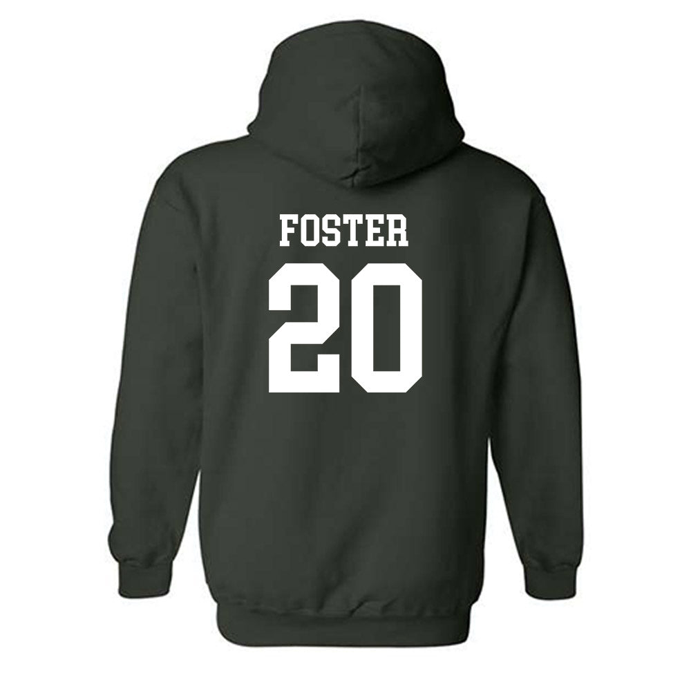 Michigan State - NCAA Football : Shawn Foster - Classic Shersey Hooded Sweatshirt-1