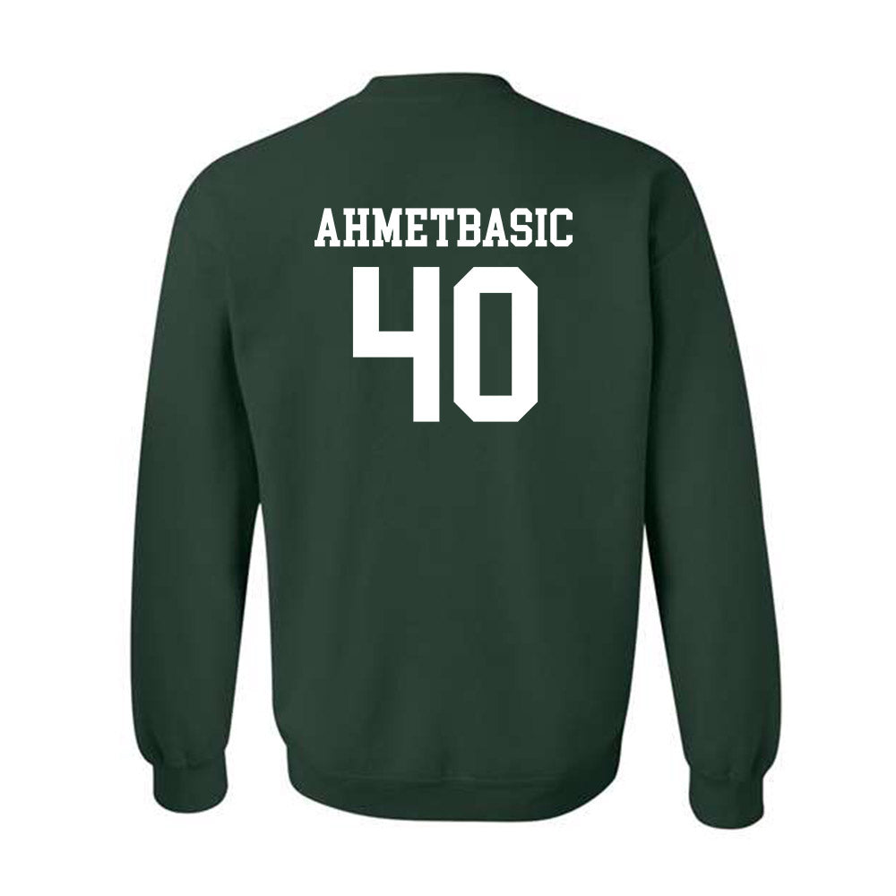 Michigan State - NCAA Football : Tarik Ahmetbasic - Classic Shersey Crewneck Sweatshirt-1