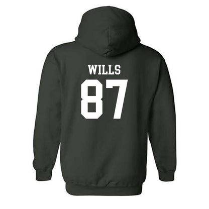 Michigan State - NCAA Football : Jack Wills - Classic Shersey Hooded Sweatshirt-1