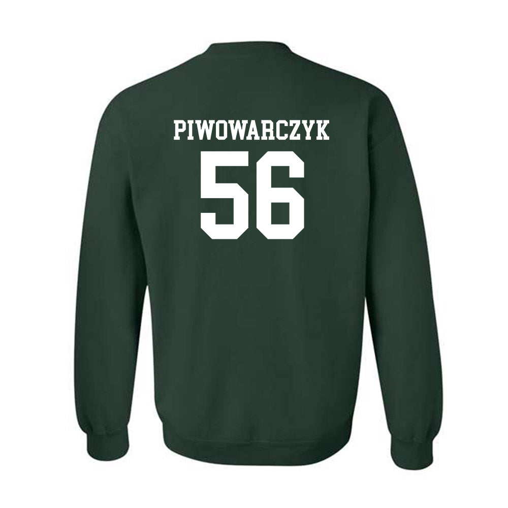 Michigan State - NCAA Football : Christopher Piwowarczyk - Classic Shersey Crewneck Sweatshirt-1