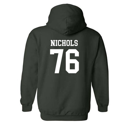 Michigan State - NCAA Football : Drew Nichols - Classic Shersey Hooded Sweatshirt-1