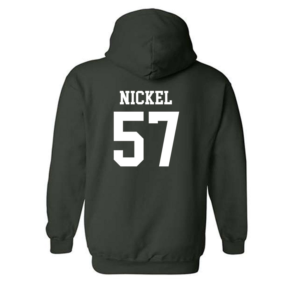 Michigan State - NCAA Football : Mason Nickel - Classic Shersey Hooded Sweatshirt-1