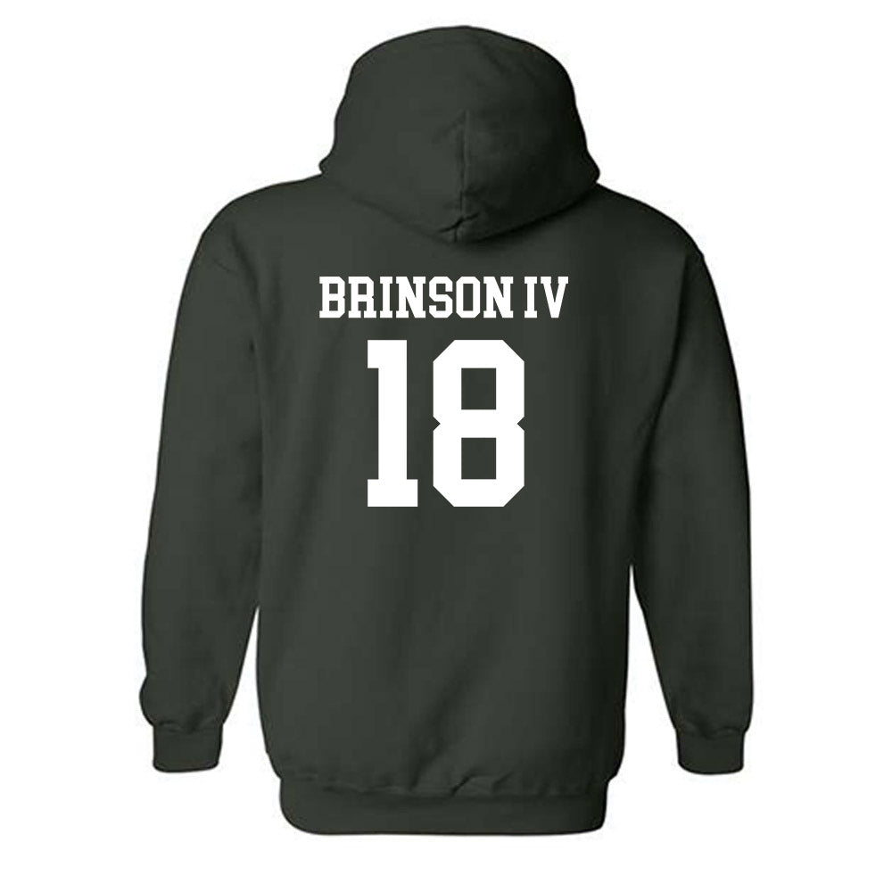 Michigan State - NCAA Football : Andrew Brinson IV - Classic Shersey Hooded Sweatshirt-1