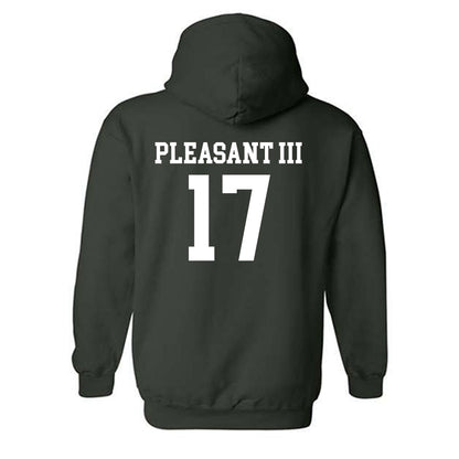 Michigan State - NCAA Football : Eddie Pleasant III - Classic Shersey Hooded Sweatshirt-1