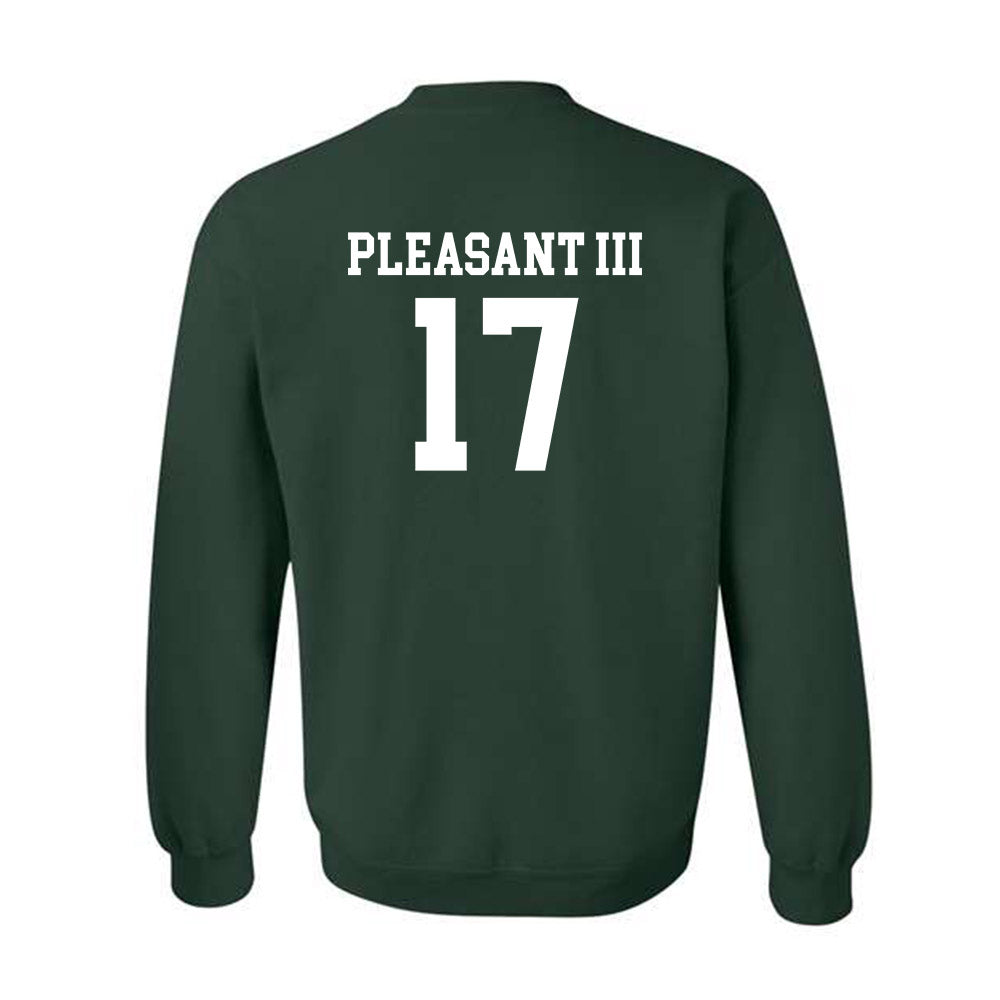 Michigan State - NCAA Football : Eddie Pleasant III - Classic Shersey Crewneck Sweatshirt-1