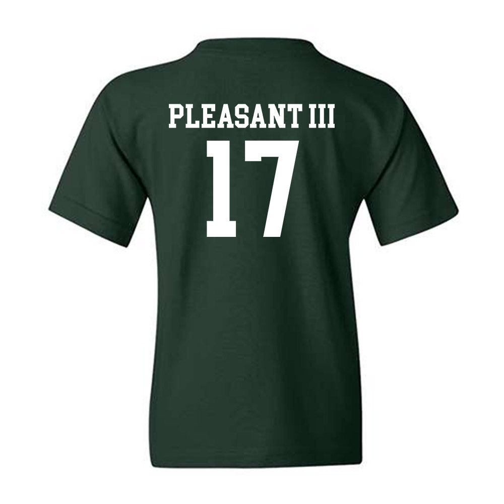 Michigan State - NCAA Football : Eddie Pleasant III - Classic Shersey Youth T-Shirt-1