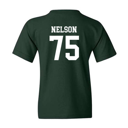 Michigan State - NCAA Football : Ben Nelson - Classic Shersey Youth T-Shirt-1