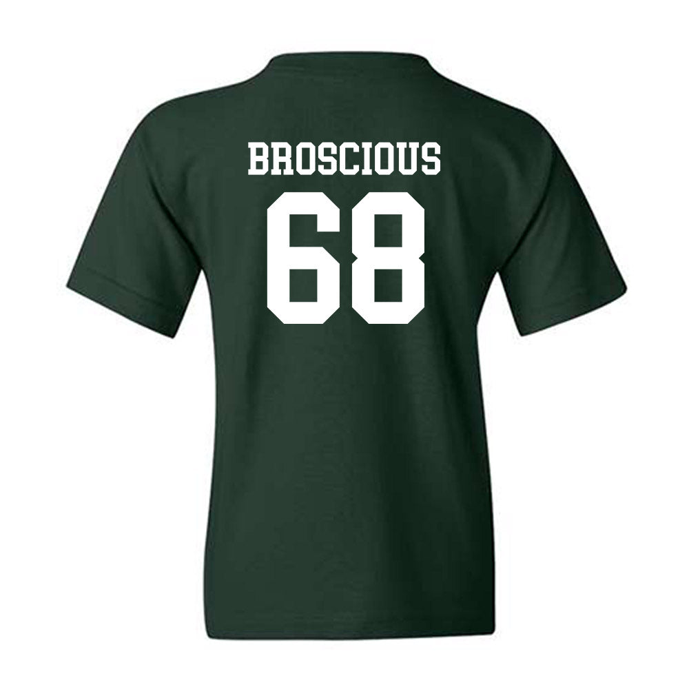 Michigan State - NCAA Football : Gavin Broscious - Classic Shersey Youth T-Shirt-1