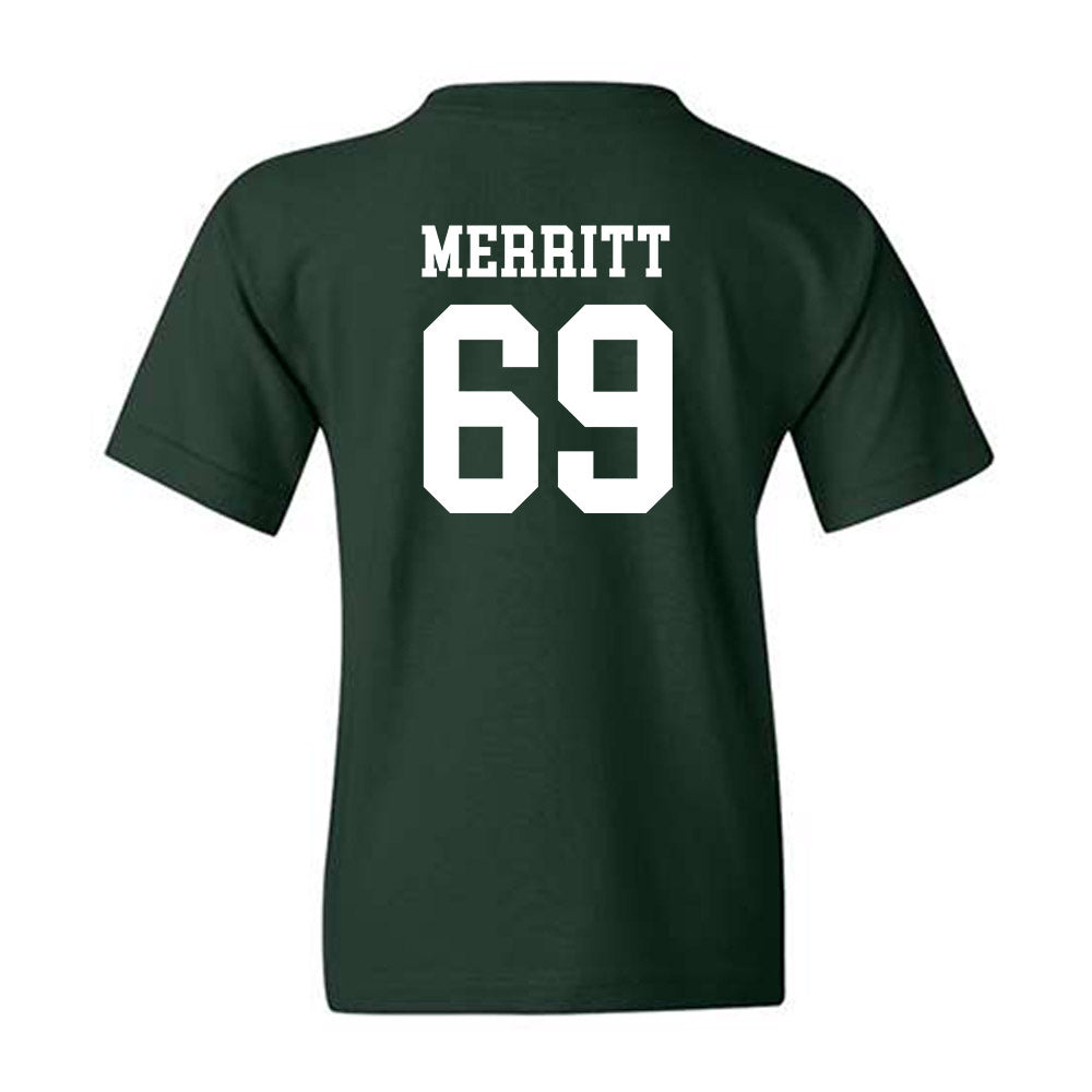 Michigan State - NCAA Football : Jacob Merritt - Classic Shersey Youth T-Shirt-1