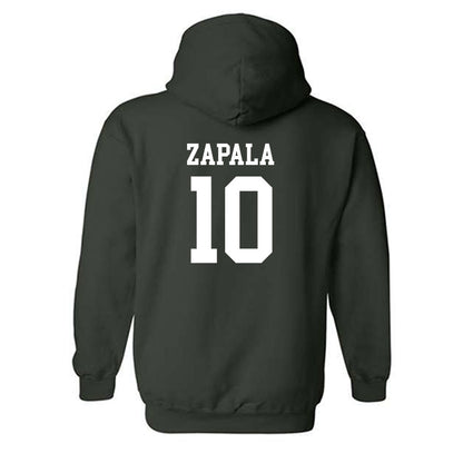 Michigan State - NCAA Men's Basketball : Szymon Zapala - Classic Shersey Hooded Sweatshirt