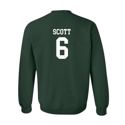 Michigan State - NCAA Men's Basketball : Jordan Scott - Classic Shersey Crewneck Sweatshirt-1