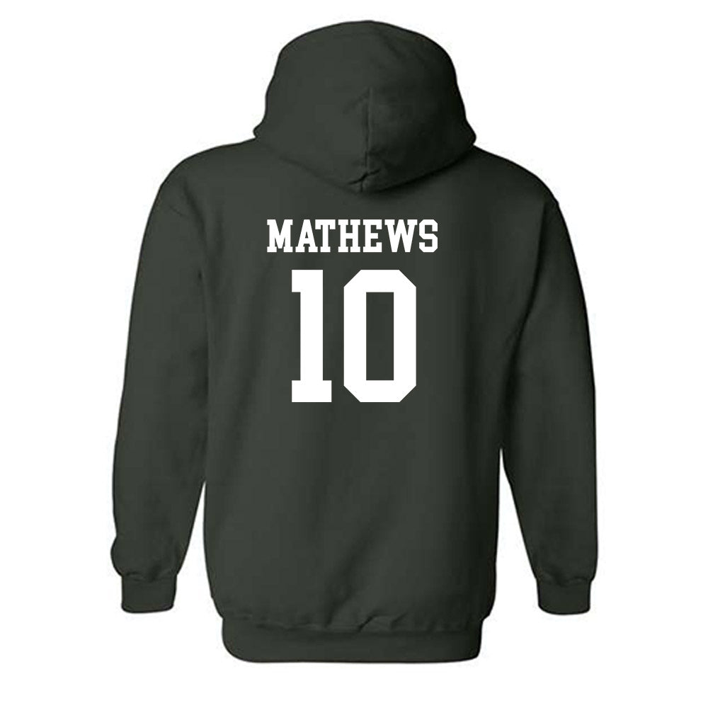 Michigan State - NCAA Women's Soccer : Emily Mathews - Hooded Sweatshirt