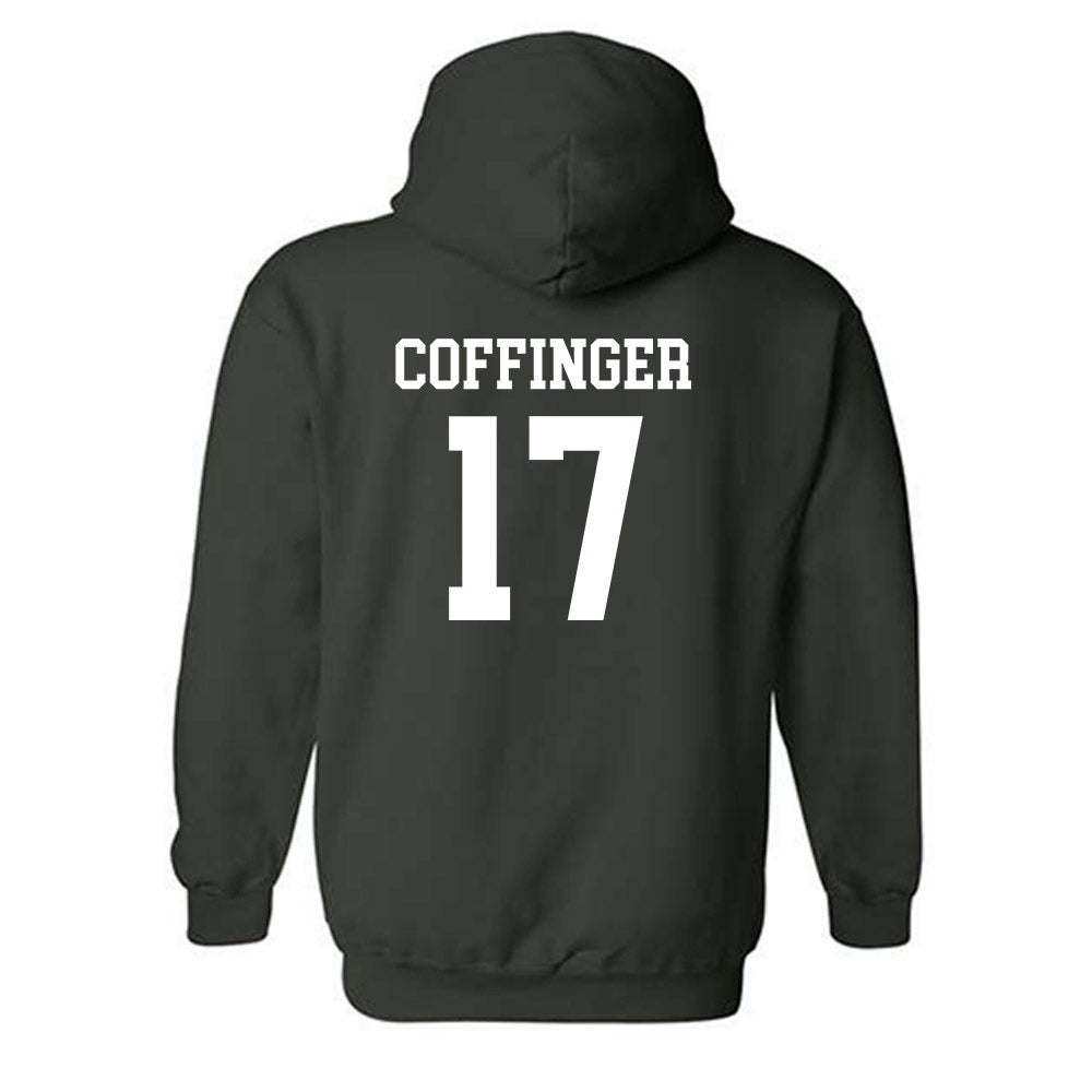 Michigan State - NCAA Softball : Ava Coffinger - Hooded Sweatshirt-1