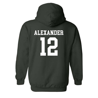 Michigan State - NCAA Women's Basketball : Isa Alexander - Classic Shersey Hooded Sweatshirt-1