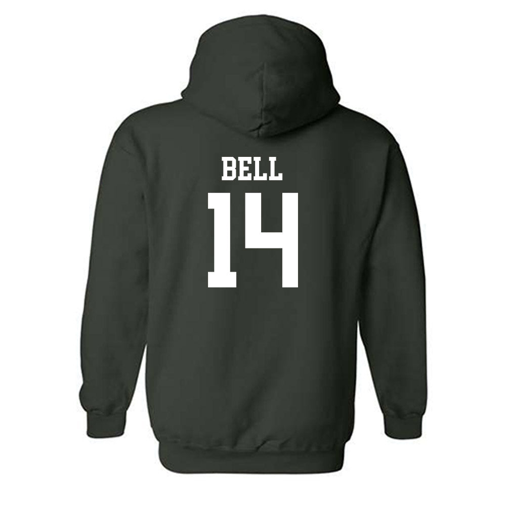 Michigan State - NCAA Football : Malcolm Bell - Classic Shersey Hooded Sweatshirt-1