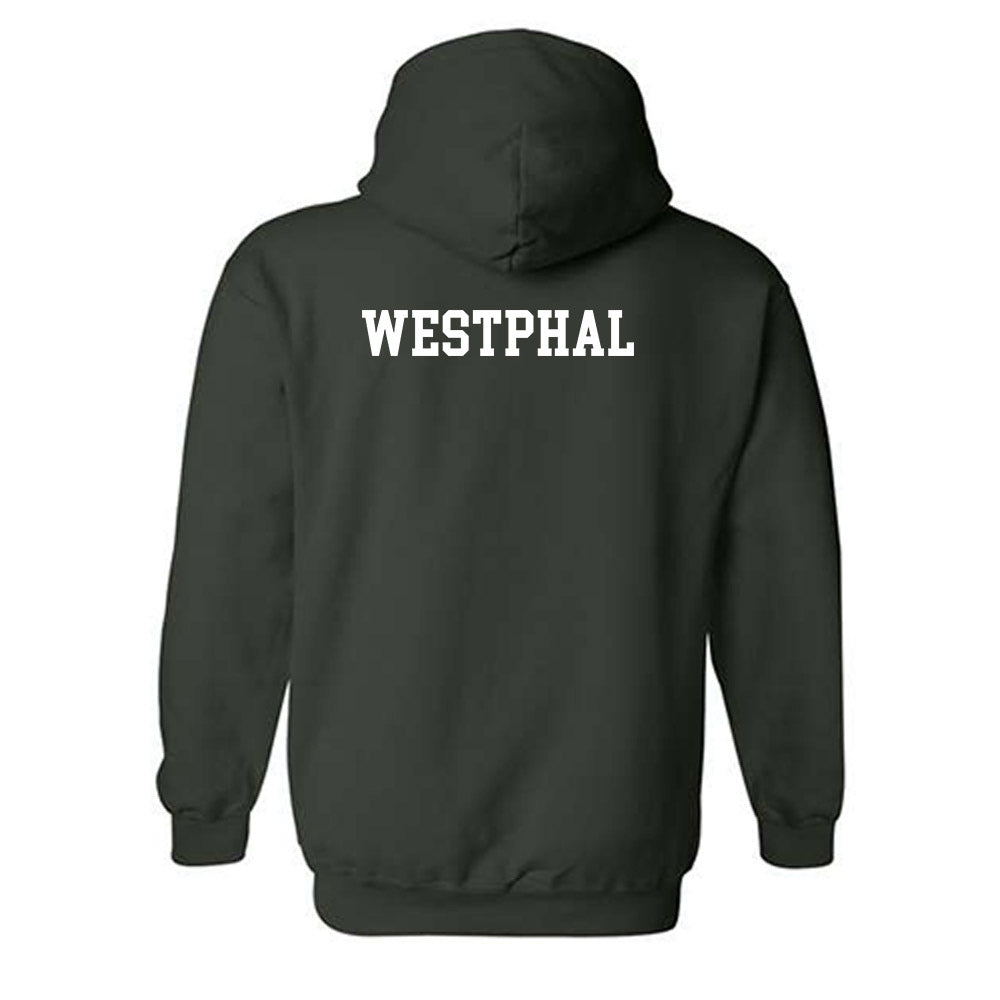 Michigan State - NCAA Men's Track & Field : Thomas Westphal - Classic Shersey Hooded Sweatshirt-1