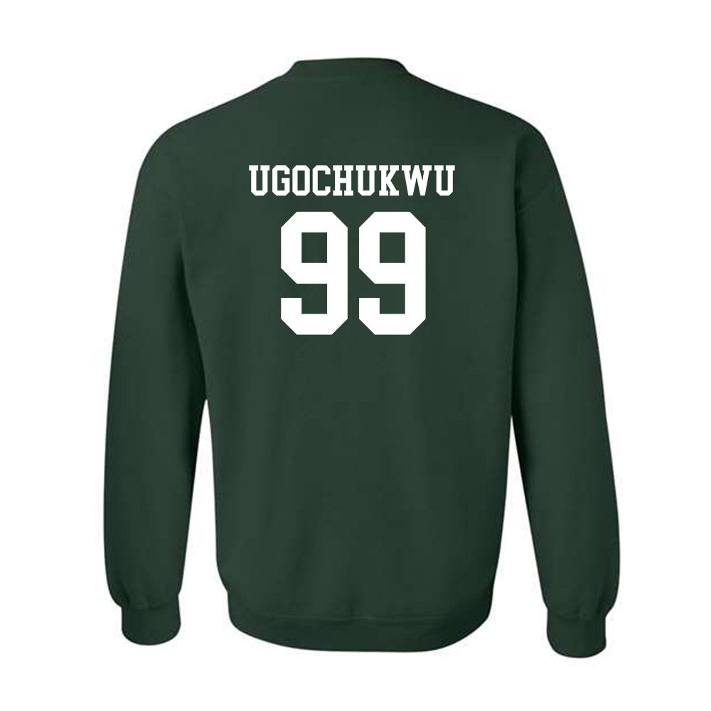 Michigan State - NCAA Men's Basketball : Divine-Collins Ugochukwu - Classic Shersey Crewneck Sweatshirt-1