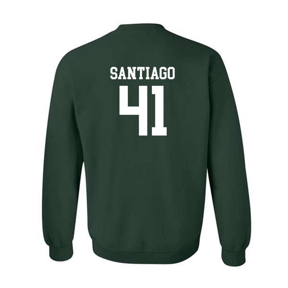 Michigan State - NCAA Football : David Santiago - Classic Shersey Crewneck Sweatshirt-1