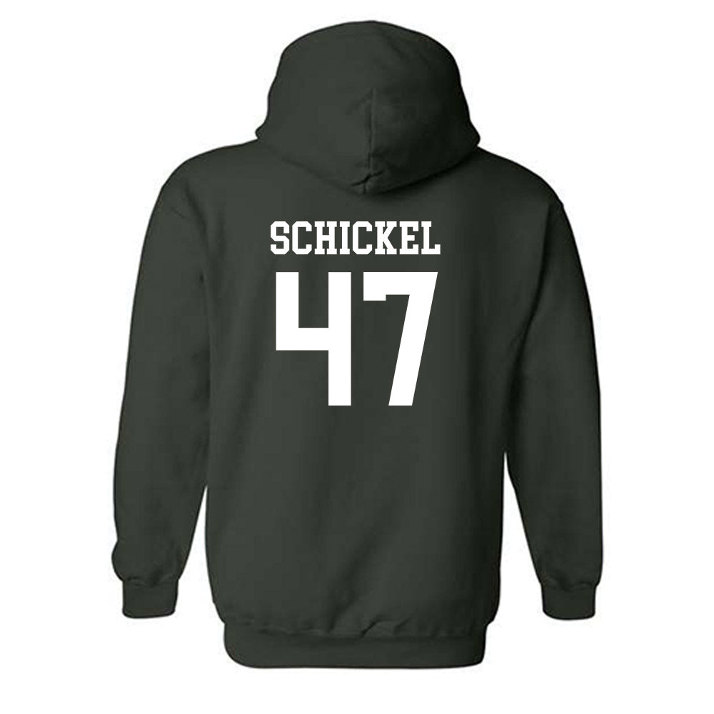 Michigan State - NCAA Football : Kaden Schickel - Classic Shersey Hooded Sweatshirt-1