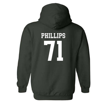 Michigan State - NCAA Football : Kristian Phillips - Classic Shersey Hooded Sweatshirt-1