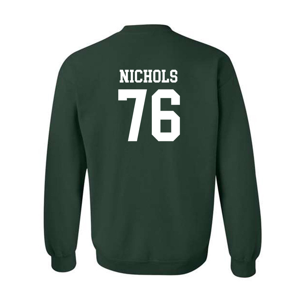 Michigan State - NCAA Football : Drew Nichols - Classic Shersey Crewneck Sweatshirt-1
