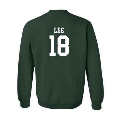 Michigan State - NCAA Men's Ice Hockey : Ryker Lee - Classic Shersey Crewneck Sweatshirt-1