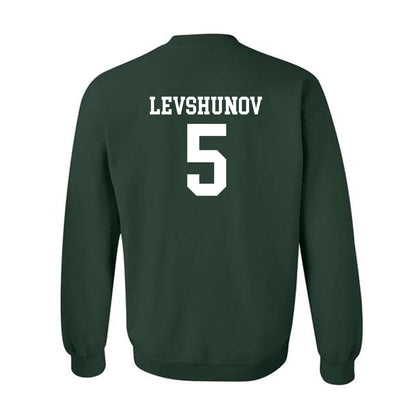 Michigan State - NCAA Men's Ice Hockey : Artyom Levshunov - Classic Shersey Crewneck Sweatshirt-1