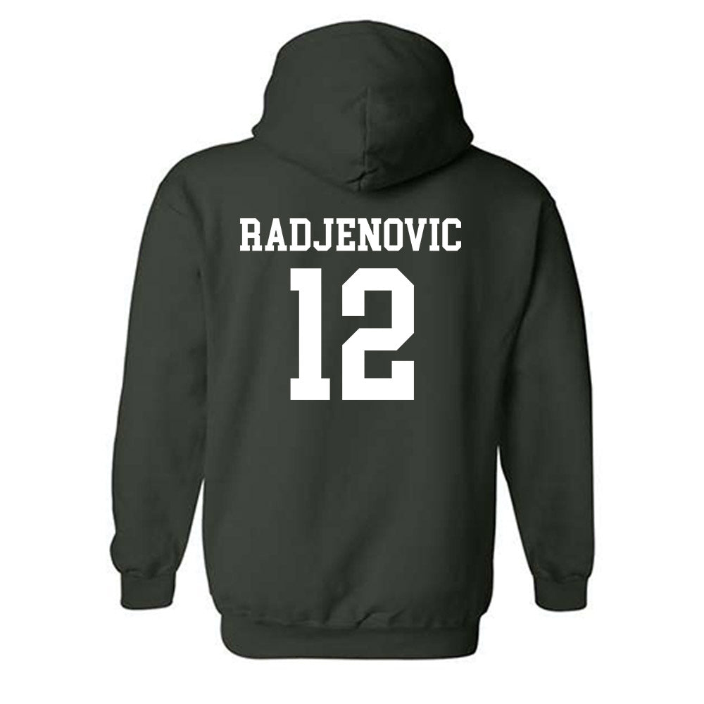 Michigan State - NCAA Men's Tennis : Vuk Radjenovic - Classic Shersey Hooded Sweatshirt-1