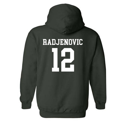 Michigan State - NCAA Men's Tennis : Vuk Radjenovic - Classic Shersey Hooded Sweatshirt-1