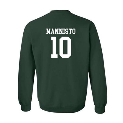 Michigan State - NCAA Men's Ice Hockey : Tommi Mannisto - Classic Shersey Crewneck Sweatshirt-1