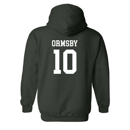 Michigan State - NCAA Women's Volleyball : Leela Ormsby - Classic Shersey Hooded Sweatshirt-1