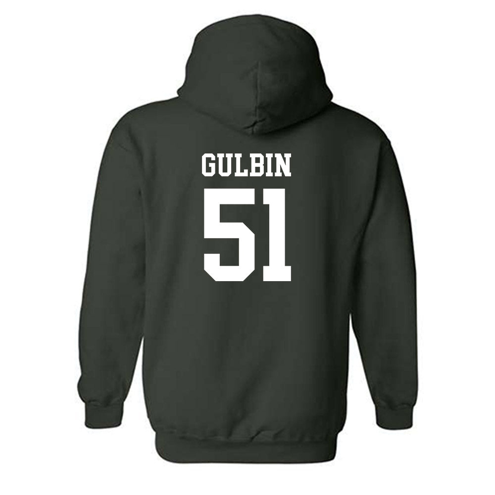 Michigan State - NCAA Football : Matthew Gulbin - Classic Shersey Hooded Sweatshirt-1