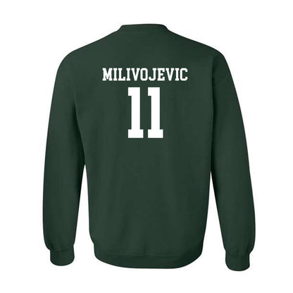 Michigan State - NCAA Football : Alessio Milivojevic - Classic Shersey Crewneck Sweatshirt-1