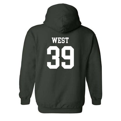 Michigan State - NCAA Football : Elisha West - Classic Shersey Hooded Sweatshirt-1