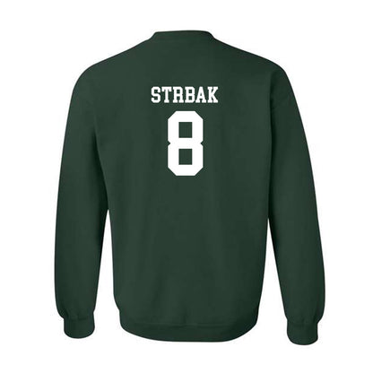 Michigan State - NCAA Men's Ice Hockey : Maxim Strbak - Classic Shersey Crewneck Sweatshirt-1