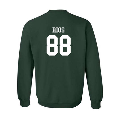 Michigan State - NCAA Football : Kai Rios - Classic Shersey Crewneck Sweatshirt-1