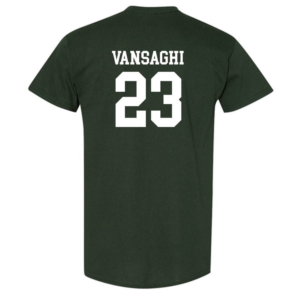 Michigan State - NCAA Men's Ice Hockey : Shane Vansaghi - Classic Shersey T-Shirt-1