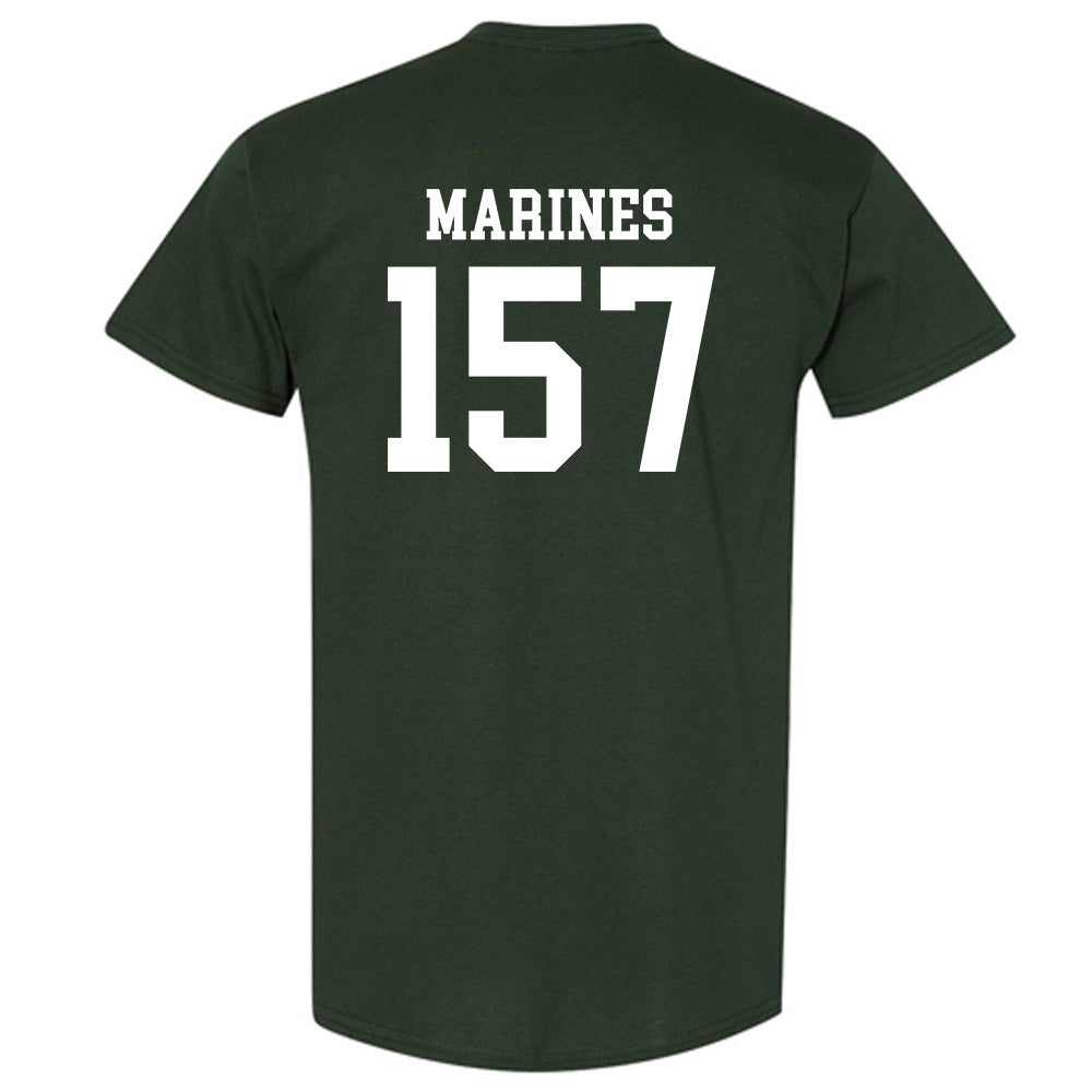 Michigan State - NCAA Wrestling : Darius Marines - Classic Shersey T-Shirt-1