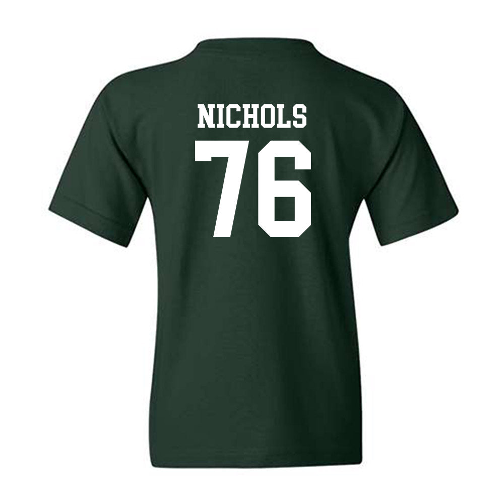 Michigan State - NCAA Football : Drew Nichols - Classic Shersey Youth T-Shirt-1
