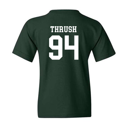 Michigan State - NCAA Football : Cal Thrush - Classic Shersey Youth T-Shirt-1