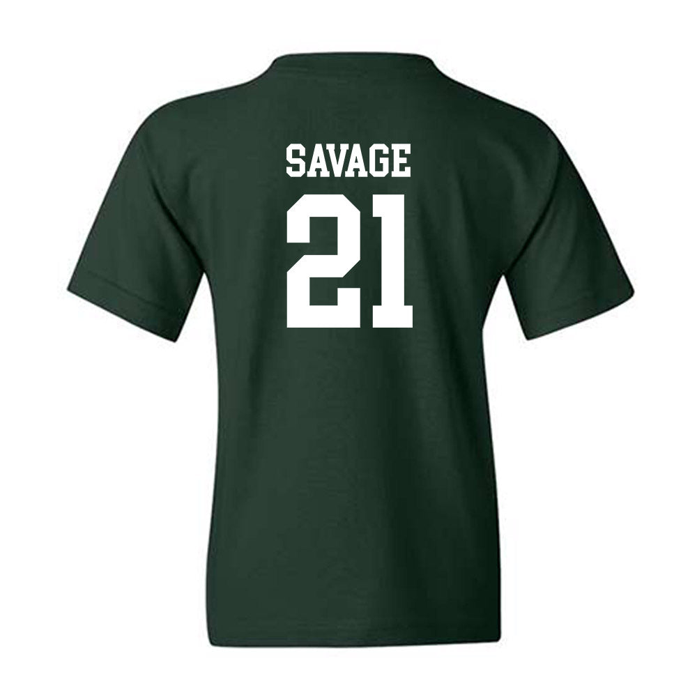 Michigan State - NCAA Men's Ice Hockey : Red Savage - Classic Shersey Youth T-Shirt-1