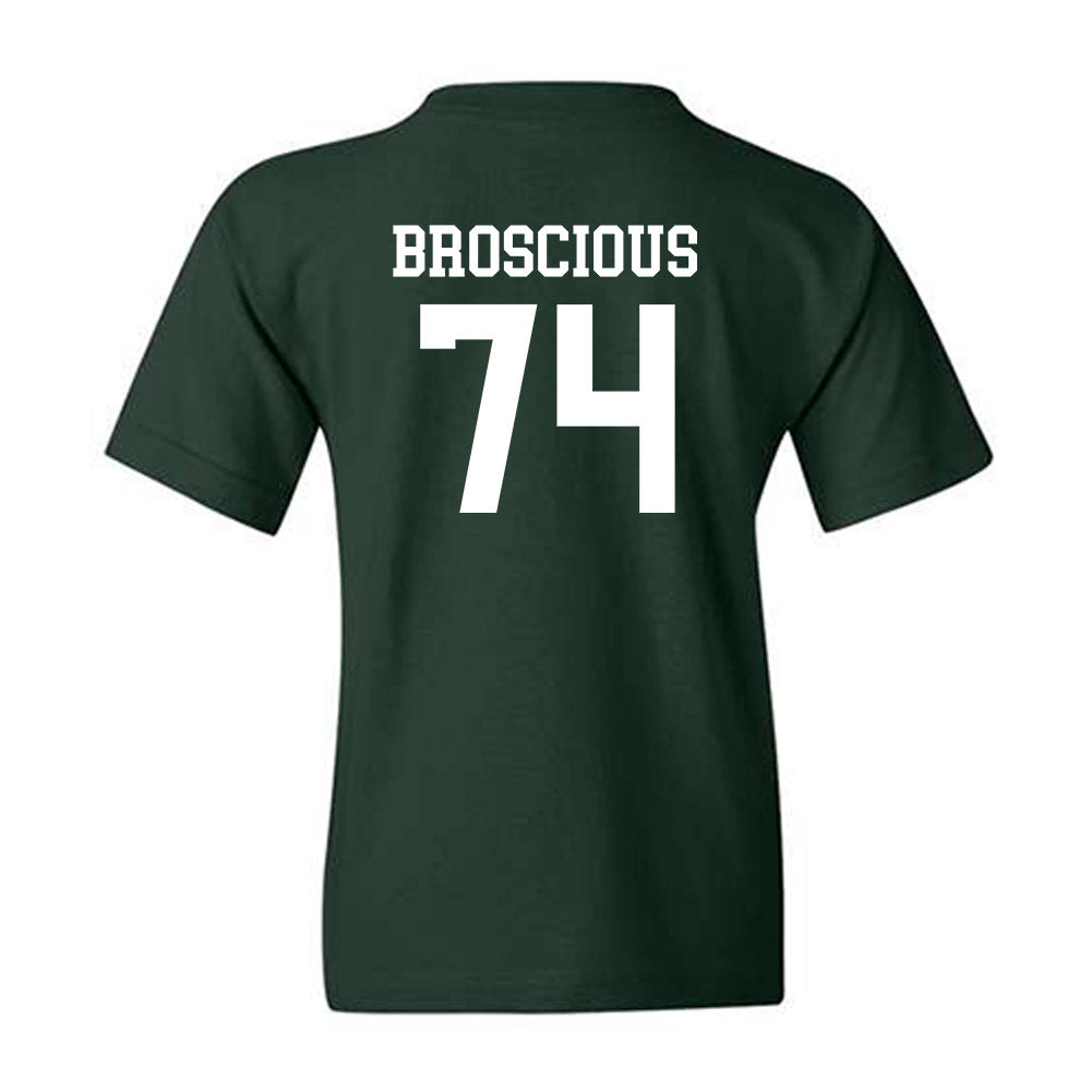 Michigan State - NCAA Football : Gavin Broscious - Classic Shersey Youth T-Shirt-1