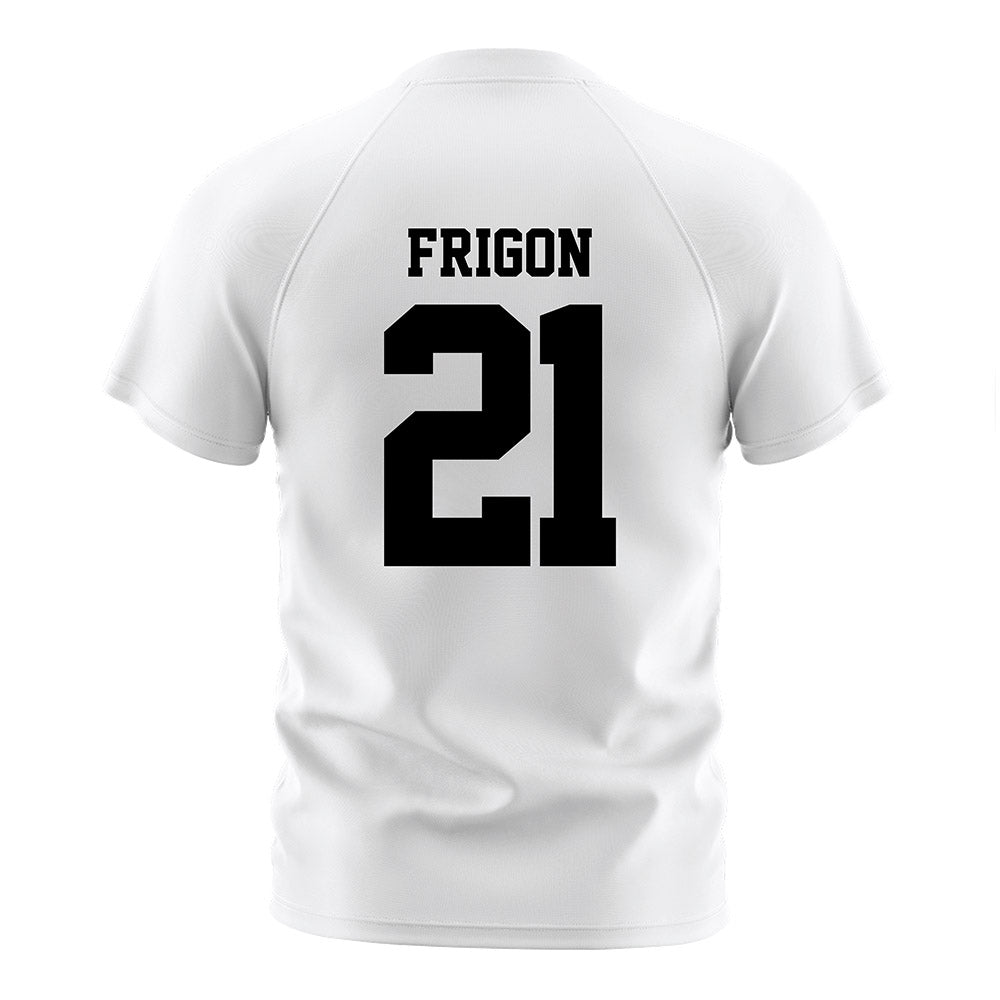 DePaul - NCAA Women's Soccer : Jericho Frigon - White Soccer Jersey-1