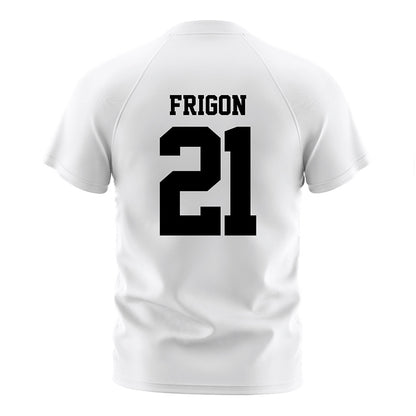 DePaul - NCAA Women's Soccer : Jericho Frigon - White Soccer Jersey-1