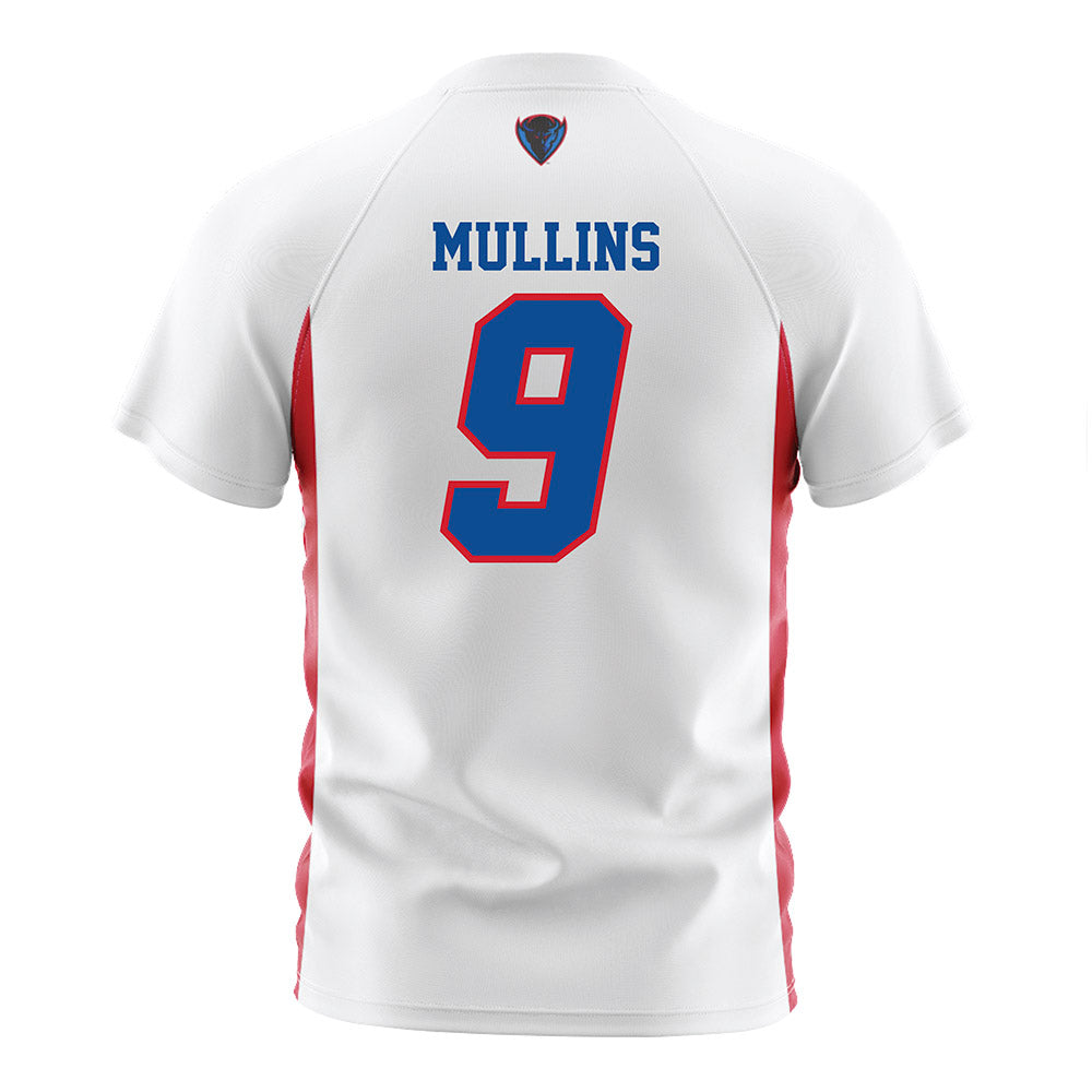 DePaul - NCAA Men's Soccer : Liam Mullins - White Soccer Jersey-1