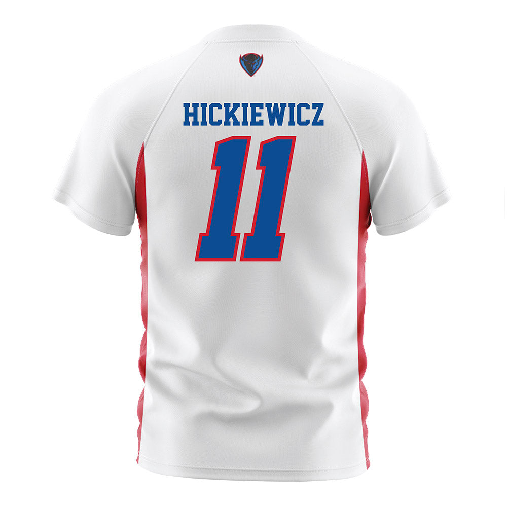 DePaul - NCAA Men's Soccer : Daniel Hickiewicz - White Soccer Jersey-1