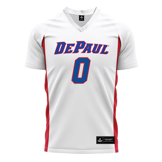 DePaul - NCAA Men's Soccer : Owen Senn - Soccer Jersey White